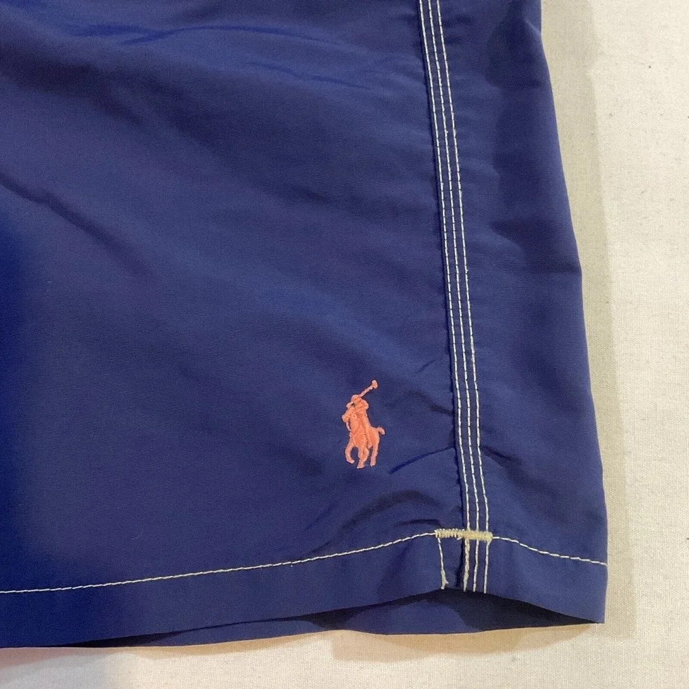 Polo Ralph Lauren Mens Swim Trunks Shorts Navy Cargo Pocket Size XXL